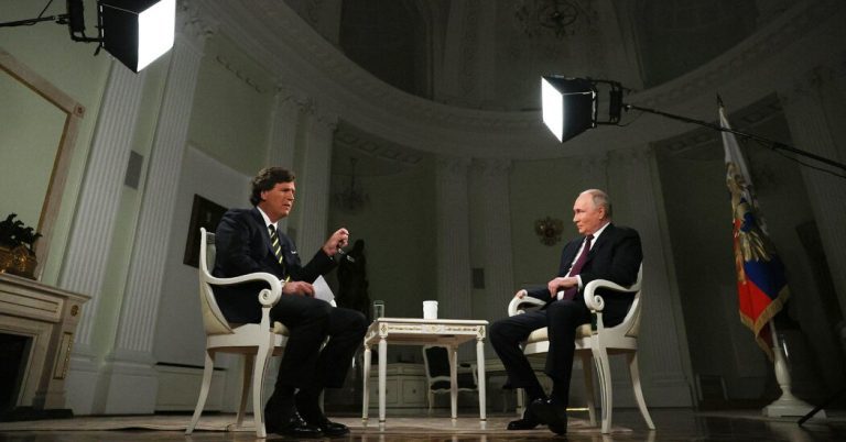 Tucker Carlson's lesson on the perils of airtime on Vladimir Putin