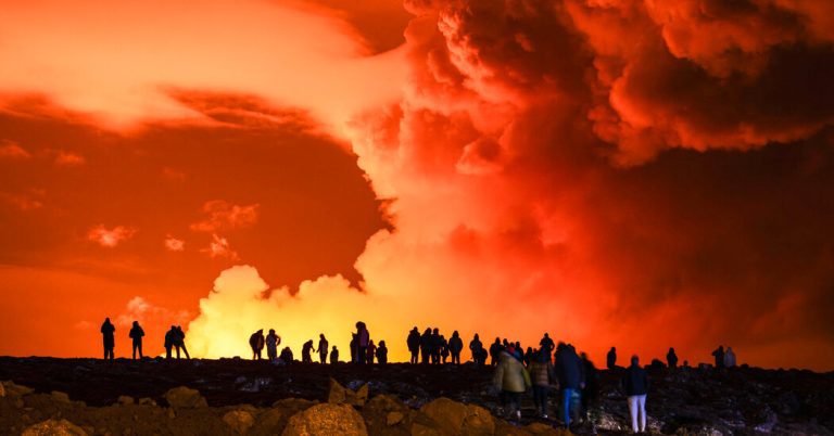 Iceland Tourism Suffers Amid A Flowing, Lava-Flowing Volcano