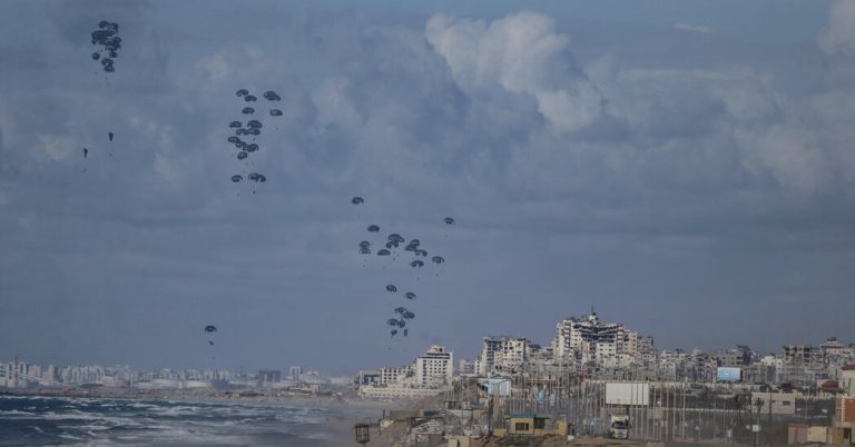 Latest Israel-Hamas war news: US to build jetty to allow aid to Gaza by sea