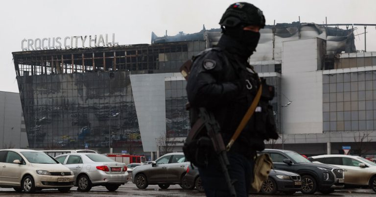 Moscow Concert Hall shootings: Russia hunts attackers after attack kills more than 90