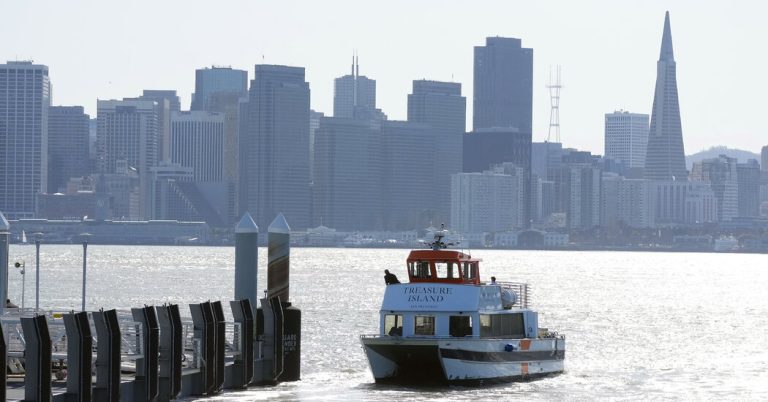 Ignoring traffic: Passengers turn to ferries to get around