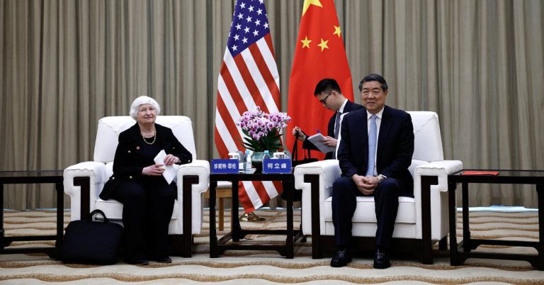 Yellen warns China over Russian exports and support