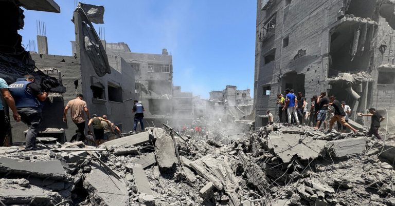 Israeli Airstrikes Hit Gaza City, Casualties Reported: Latest News