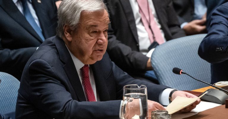 UN chief warns Israel and Hezbollah of risk of wider war