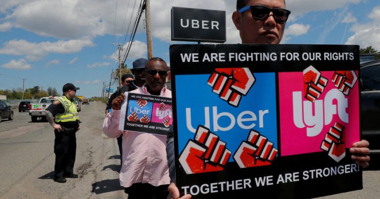 Uber and Lyft agree to give Massachusetts drivers minimum wage