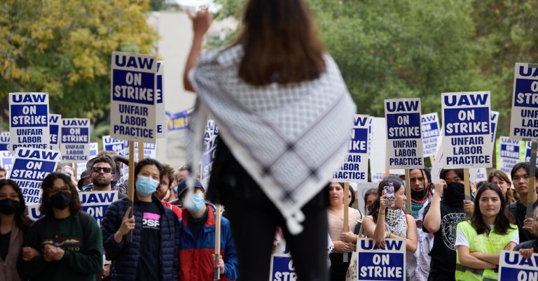 University of California workers ordered to end strike over protest grievances