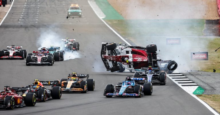 F1: At the British Grand Prix, the medical team takes care of everyone