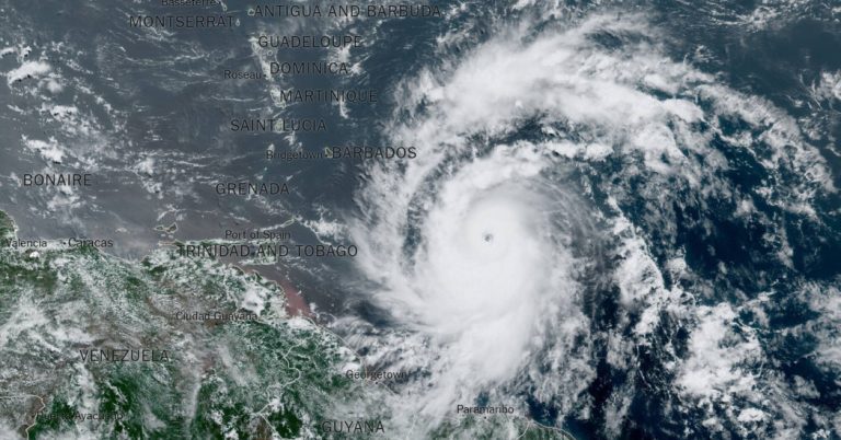 Hurricane Beryl is intensifying into a Category 4 storm