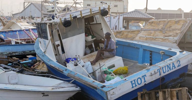 Hurricane Beryl moves towards Jamaica after devastating the Eastern Caribbean