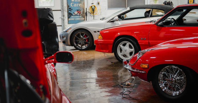 The art of making a classic car ready for its close-up