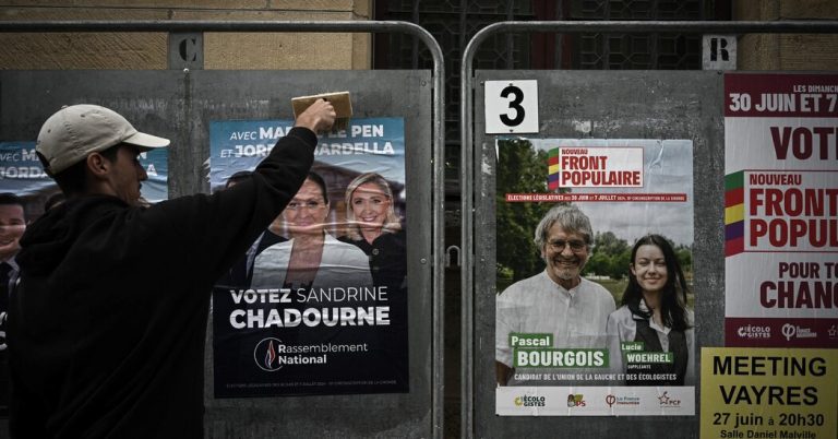 Turnout is high as France's snap election enters its final hours