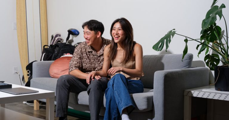 Young couples move in early together to save on rent