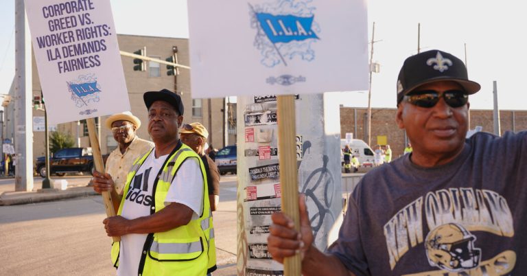 A strike at the port was averted with a labor agreement days before the deadline