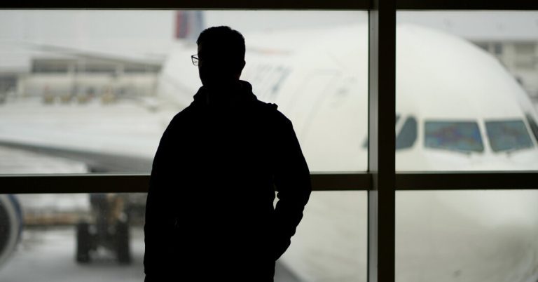 Along with the snow, the winter storm is delaying or canceling thousands of flights