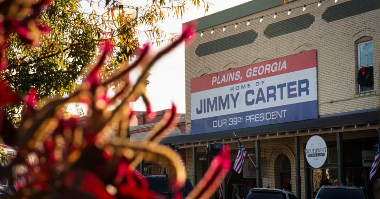 Even without its most famous son, Carter's hometown remains a destination