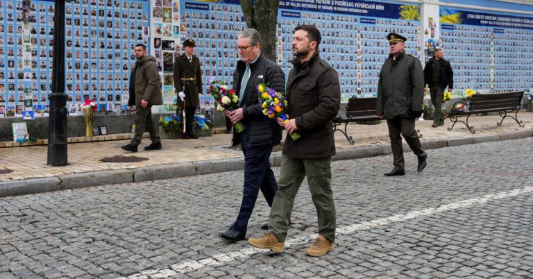 Keir Starmer pledges long-term UK partnership with Ukraine during visit to Kiev