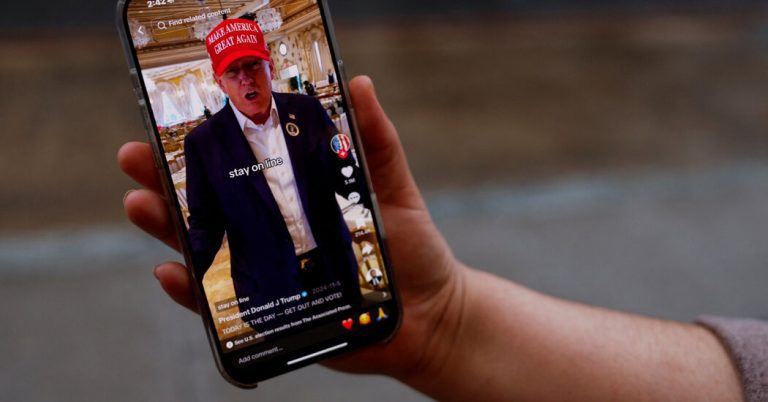 TikTok boosts Trump as he navigates a US ban