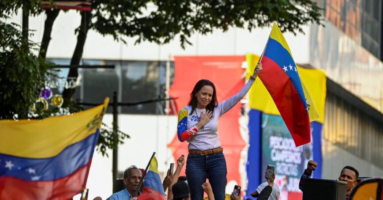 Venezuelan opposition leader Maria Corina Machado released after arrest