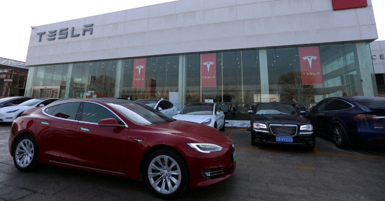 Tesla moves one step closer to self-guiding cars in China