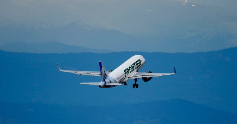 Unbelievable passenger in the Frontier Flight Bashes window and is sluggish