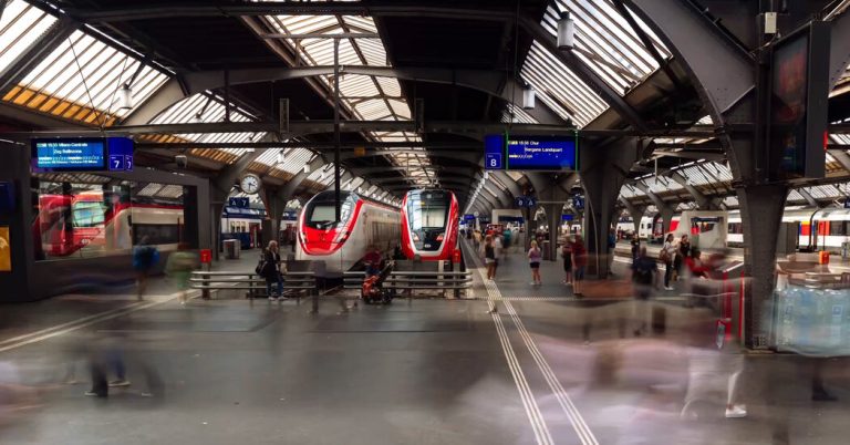 A tour of 5 dazzling European cities train