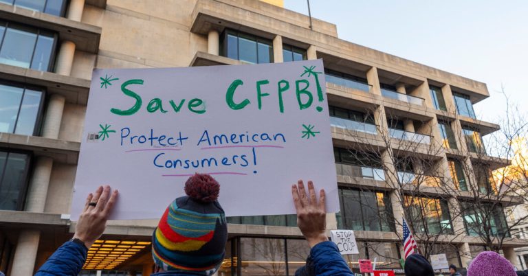 CFPB remains alive as Trump's administration tries to close it