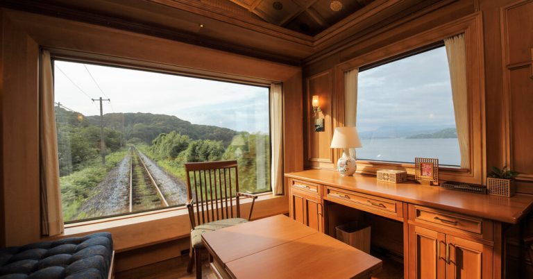 In Europe and Japan, luxury trains