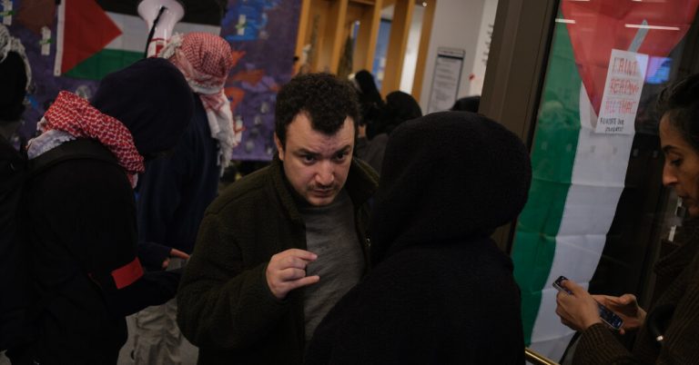 Mahmoud Khalil was a public protest against Israel in Columbia