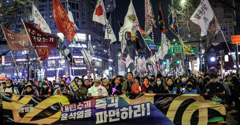 South Korean protests are swelling as the court weighs President Yoon